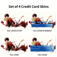 Load image into Gallery viewer, Anime Bungou Stray Dogs Credit Card Skins (4-in-1 Pack)