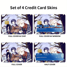 Load image into Gallery viewer, Anime Bungou Stray Dogs Credit Card Skins (4-in-1 Pack)