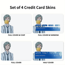 Load image into Gallery viewer, Anime Bungou Stray Dogs Credit Card Skins (4-in-1 Pack)