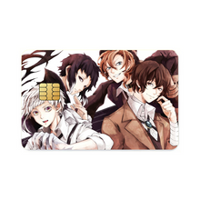 Load image into Gallery viewer, Anime Bungou Stray Dogs Credit Card Skins (4-in-1 Pack)