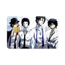 Load image into Gallery viewer, Anime Bungou Stray Dogs Credit Card Skins (4-in-1 Pack)