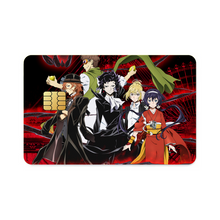 Load image into Gallery viewer, Anime Bungou Stray Dogs Credit Card Skins (4-in-1 Pack)