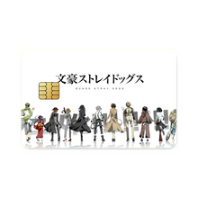 Load image into Gallery viewer, Anime Bungou Stray Dogs Credit Card Skins (4-in-1 Pack)