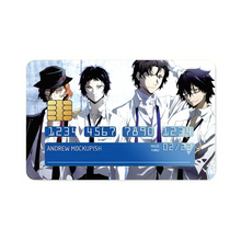 Load image into Gallery viewer, Anime Bungou Stray Dogs Credit Card Skins (4-in-1 Pack)