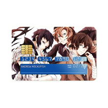 Load image into Gallery viewer, Anime Bungou Stray Dogs Credit Card Skins (4-in-1 Pack)
