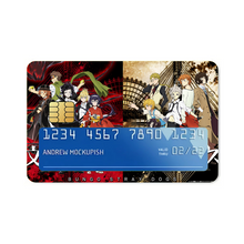 Load image into Gallery viewer, Anime Bungou Stray Dogs Credit Card Skins (4-in-1 Pack)