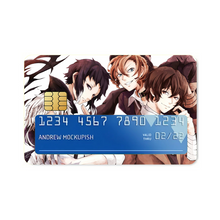 Load image into Gallery viewer, Anime Bungou Stray Dogs Credit Card Skins (4-in-1 Pack)