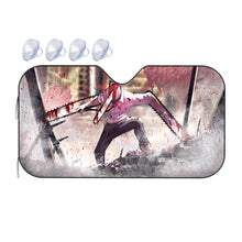 Load image into Gallery viewer, Anime Chainsaw Man  Car Sunshade
