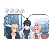 Load image into Gallery viewer, Anime Chainsaw Man  Car Sunshade