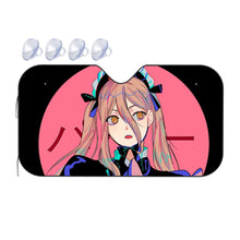 Load image into Gallery viewer, Anime Chainsaw Man  Car Sunshade