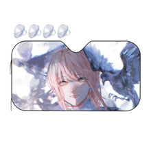 Load image into Gallery viewer, Anime Chainsaw Man  Car Sunshade