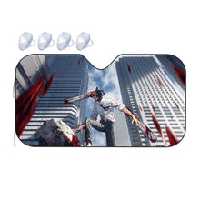 Load image into Gallery viewer, Anime Chainsaw Man Car Sunshade