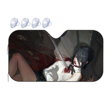 Load image into Gallery viewer, Anime Chainsaw Man  Car Sunshade