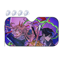 Load image into Gallery viewer, Anime Chainsaw Man  Car Sunshade