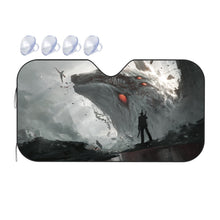 Load image into Gallery viewer, Anime Chainsaw Man Car Sunshade