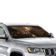 Load image into Gallery viewer, Anime Chainsaw Man  Car Sunshade
