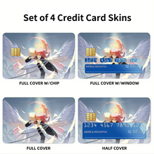 Load image into Gallery viewer, Anime Chainsaw Man Credit Card Skins (4-in-1 Pack)