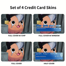 Load image into Gallery viewer, Anime Chainsaw Man Credit Card Skins (4-in-1 Pack)