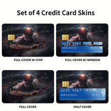 Load image into Gallery viewer, Anime Chainsaw Man Credit Card Skins (4-in-1 Pack)