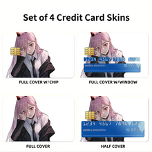 Load image into Gallery viewer, Anime Chainsaw Man Credit Card Skins (4-in-1 Pack)