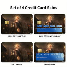 Load image into Gallery viewer, Anime Chainsaw Man Credit Card Skins (4-in-1 Pack)