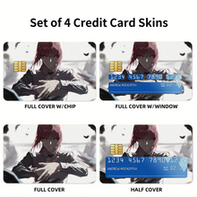 Load image into Gallery viewer, Anime Chainsaw Man Credit Card Skins (4-in-1 Pack)