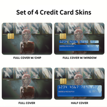 Load image into Gallery viewer, Anime Chainsaw Man Credit Card Skins (4-in-1 Pack)