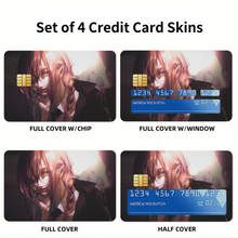 Load image into Gallery viewer, Anime Chainsaw Man Credit Card Skins (4-in-1 Pack)