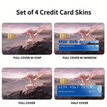 Load image into Gallery viewer, Anime Chainsaw Man Credit Card Skins (4-in-1 Pack)