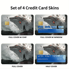 Load image into Gallery viewer, Anime Chainsaw Man Credit Card Skins (4-in-1 Pack)