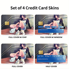 Load image into Gallery viewer, Anime Chainsaw Man Credit Card Skins (4-in-1 Pack)