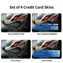 Load image into Gallery viewer, Anime Chainsaw Man Credit Card Skins (4-in-1 Pack)