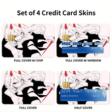 Load image into Gallery viewer, Anime Chainsaw Man Credit Card Skins (4-in-1 Pack)