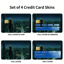 Load image into Gallery viewer, Anime Chainsaw Man Credit Card Skins (4-in-1 Pack)