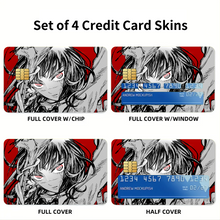 Load image into Gallery viewer, Anime Chainsaw Man Credit Card Skins (4-in-1 Pack)