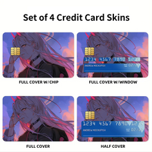 Load image into Gallery viewer, Anime Chainsaw Man Credit Card Skins (4-in-1 Pack)