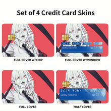 Load image into Gallery viewer, Anime Chainsaw Man Credit Card Skins (4-in-1 Pack)