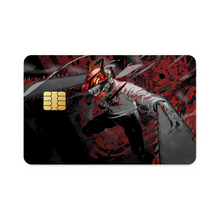 Load image into Gallery viewer, Anime Chainsaw Man Credit Card Skins (4-in-1 Pack)