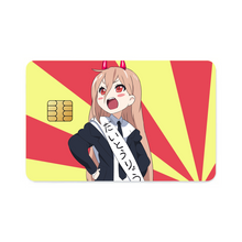 Load image into Gallery viewer, Anime Chainsaw Man Credit Card Skins (4-in-1 Pack)