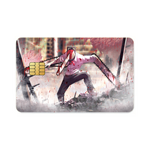 Load image into Gallery viewer, Anime Chainsaw Man Credit Card Skins (4-in-1 Pack)
