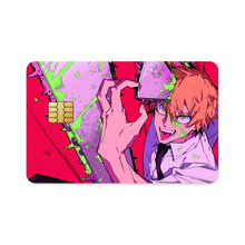 Load image into Gallery viewer, Anime Chainsaw Man Credit Card Skins (4-in-1 Pack)
