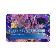Load image into Gallery viewer, Anime Chainsaw Man Credit Card Skins (4-in-1 Pack)