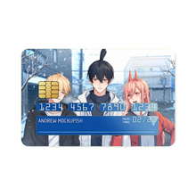 Load image into Gallery viewer, Anime Chainsaw Man Credit Card Skins (4-in-1 Pack)