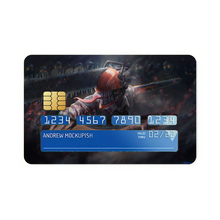 Load image into Gallery viewer, Anime Chainsaw Man Credit Card Skins (4-in-1 Pack)