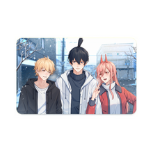 Load image into Gallery viewer, Anime Chainsaw Man Credit Card Skins (4-in-1 Pack)