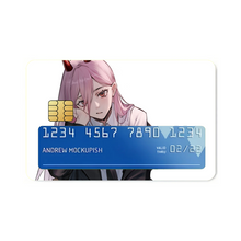 Load image into Gallery viewer, Anime Chainsaw Man Credit Card Skins (4-in-1 Pack)