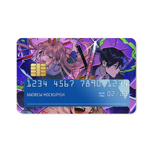 Load image into Gallery viewer, Anime Chainsaw Man Credit Card Skins (4-in-1 Pack)