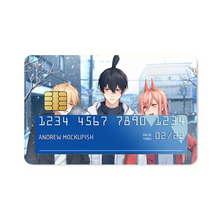 Load image into Gallery viewer, Anime Chainsaw Man Credit Card Skins (4-in-1 Pack)
