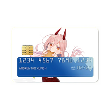 Load image into Gallery viewer, Anime Chainsaw Man Credit Card Skins (4-in-1 Pack)