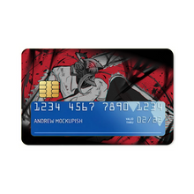 Load image into Gallery viewer, Anime Chainsaw Man Credit Card Skins (4-in-1 Pack)
